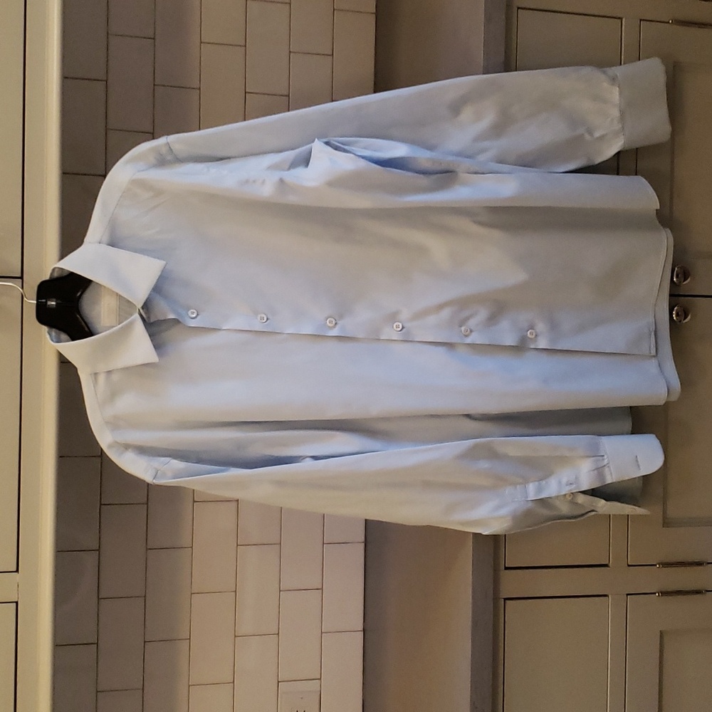 Prada business blue shirt